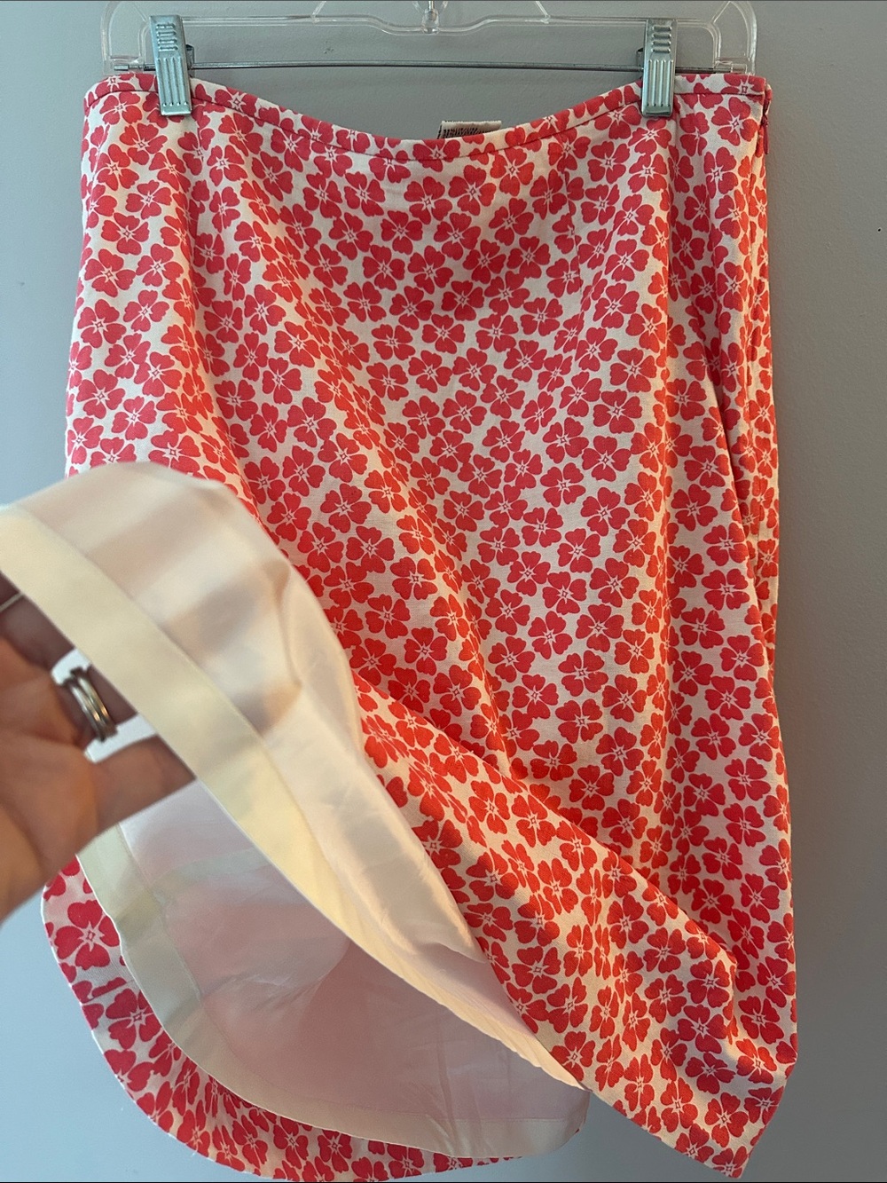 Vintage 90’s Le Suit Petite Linen Blend Floral Skirt Suit - Cottagecore - Picture 10 of 10